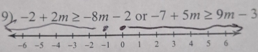 -2+2m≥ -8m-2 or -7+5m≥ 9m-3