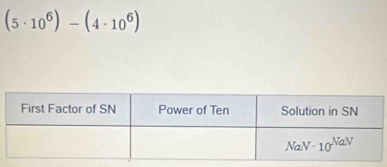 (5· 10^6)-(4· 10^6)