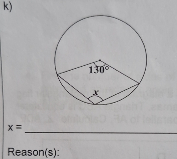 x=
Reason(s):