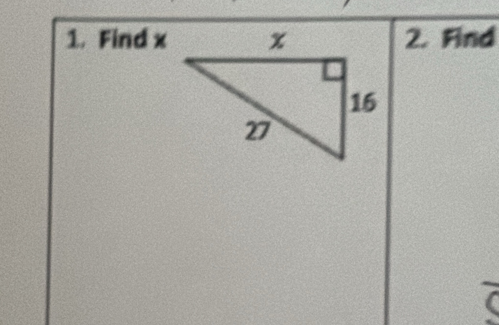 Find x2. Find