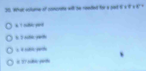 20). What vollume alf concrets will be reeded for a gad c* 0* 0^(2+)
8 2 5b yi08
d 276a9b yid