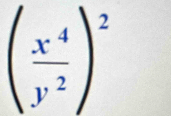 ( (x^(-4))/y^2 )^2