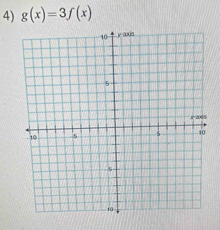 g(x)=3f(x)