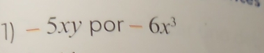 -5xy por -6x^3