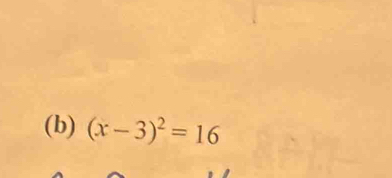 (x-3)^2=16