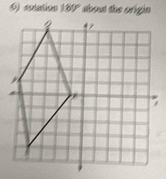 sotation 189° about the origin