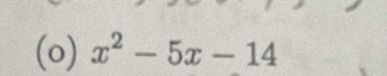 x^2-5x-14