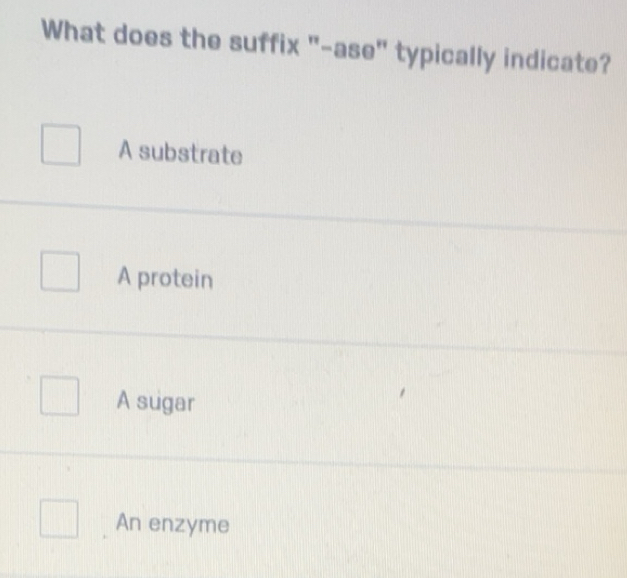 Solved: What does the suffix 