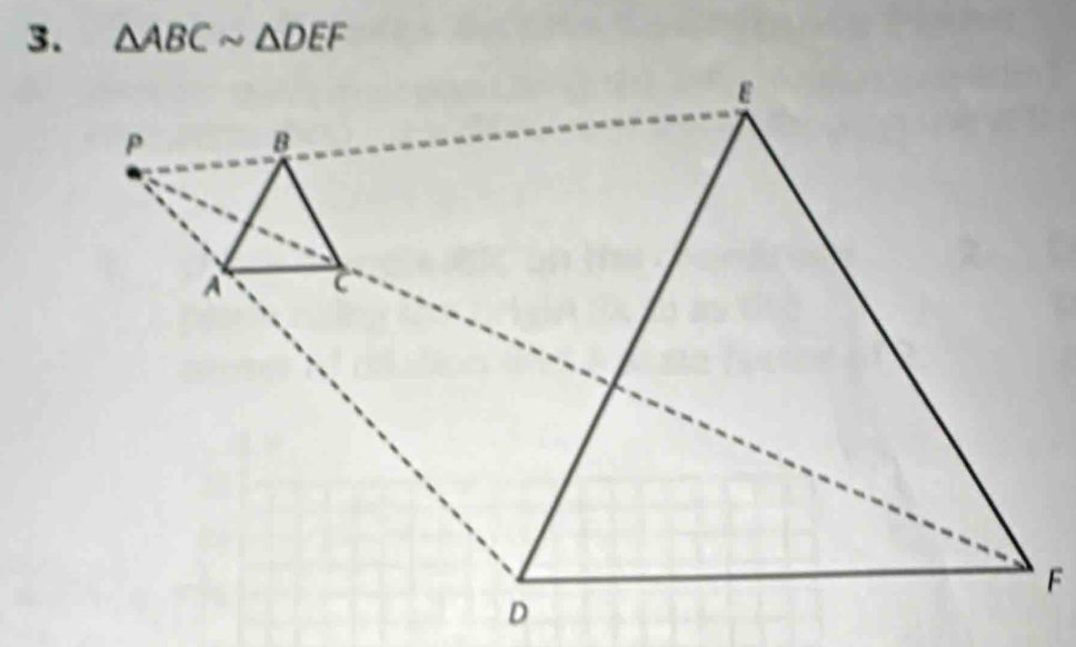 △ ABCsim △ DEF