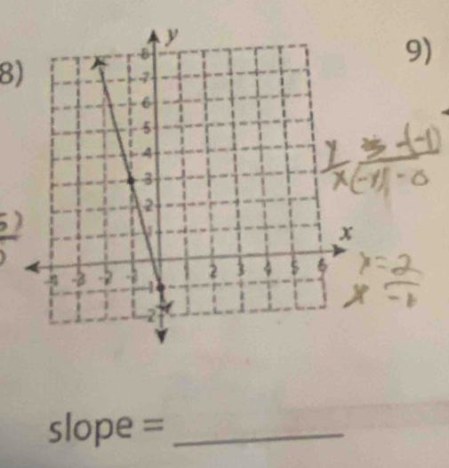 )
slope = _