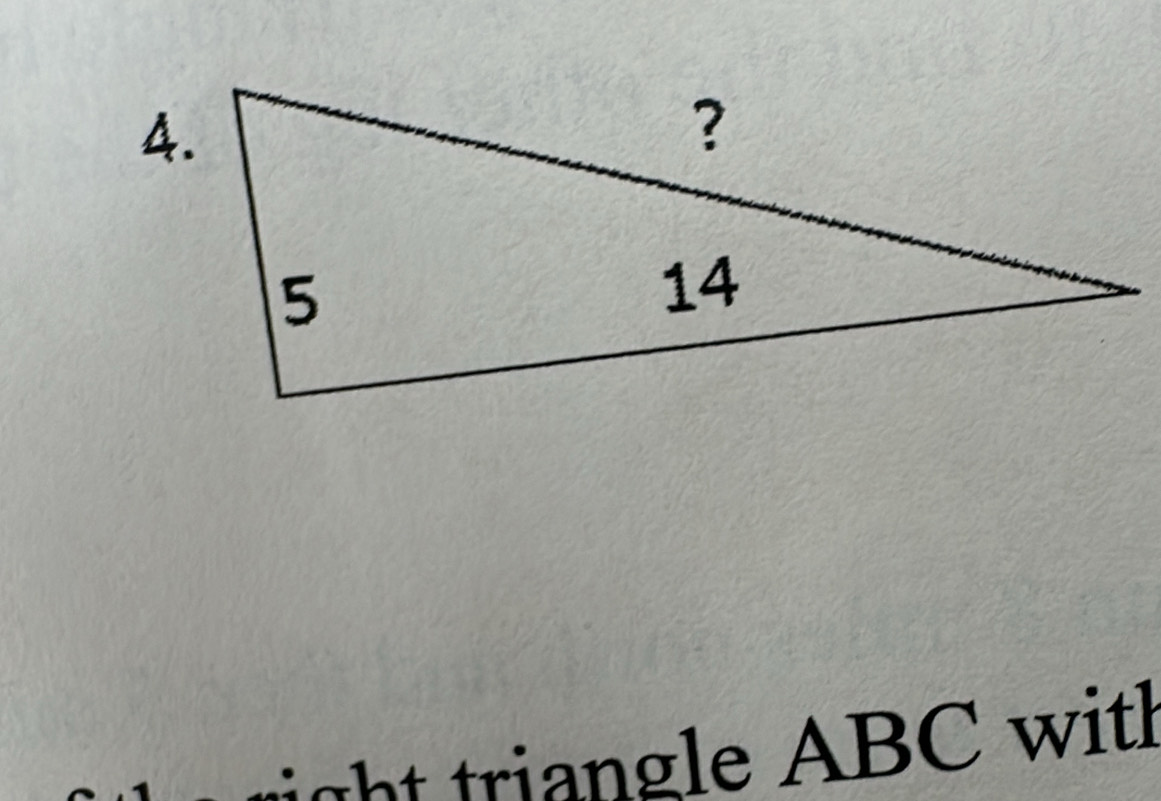 ight triangle ABC with