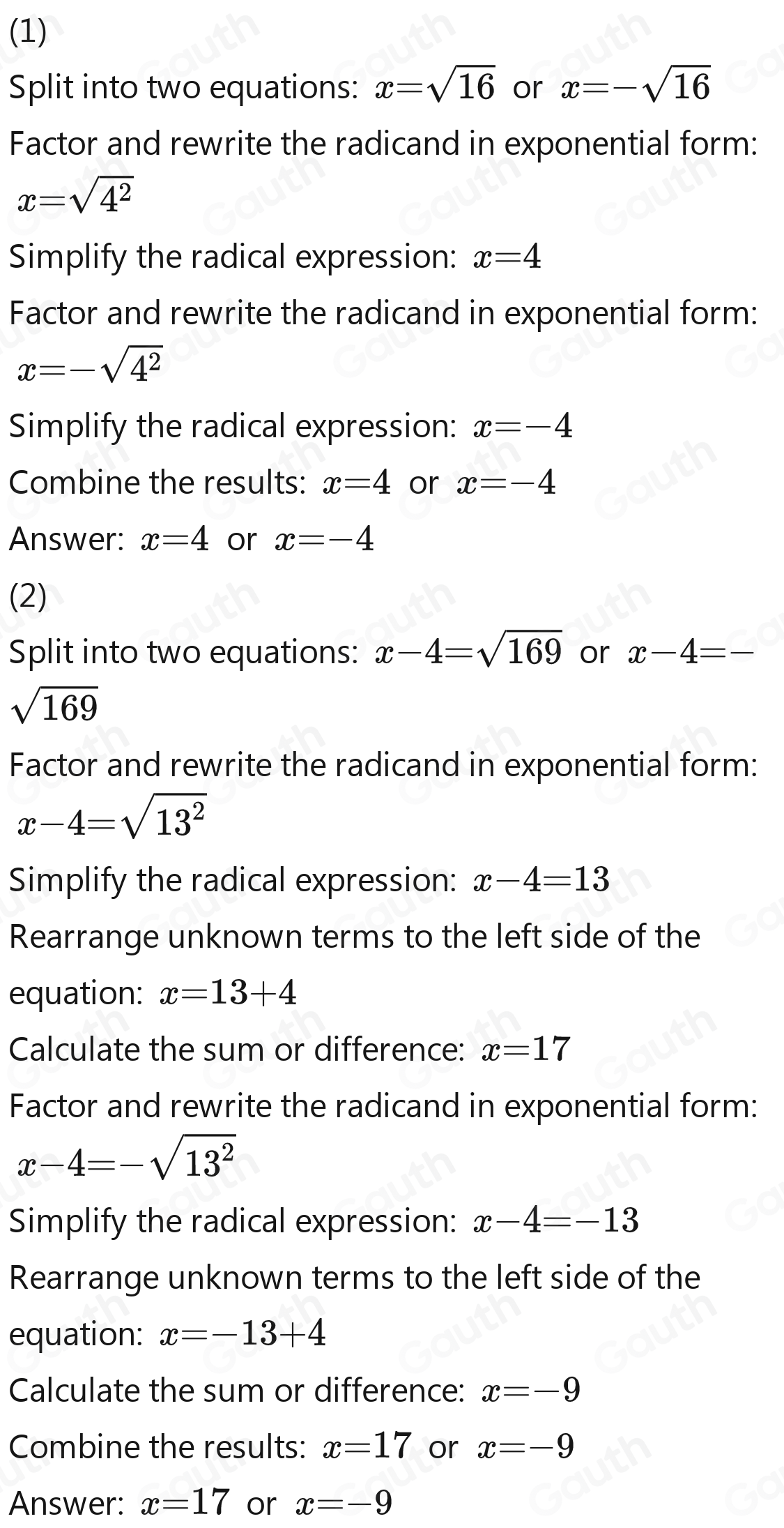 Solved: PROBLEM SOLVING A. Directions: Solve the following quadratic ...