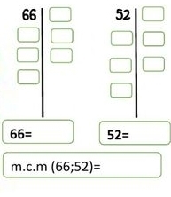 66= 52=
m. c.m(66;52)=