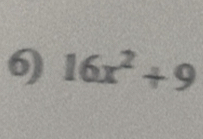 16x^2+9