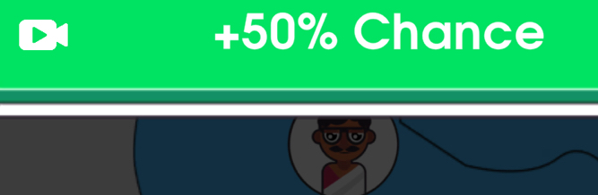 + 50% Chance