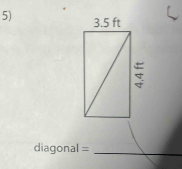 diagonal =_