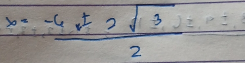 x=frac -6sqrt(2)2sqrt(3)2