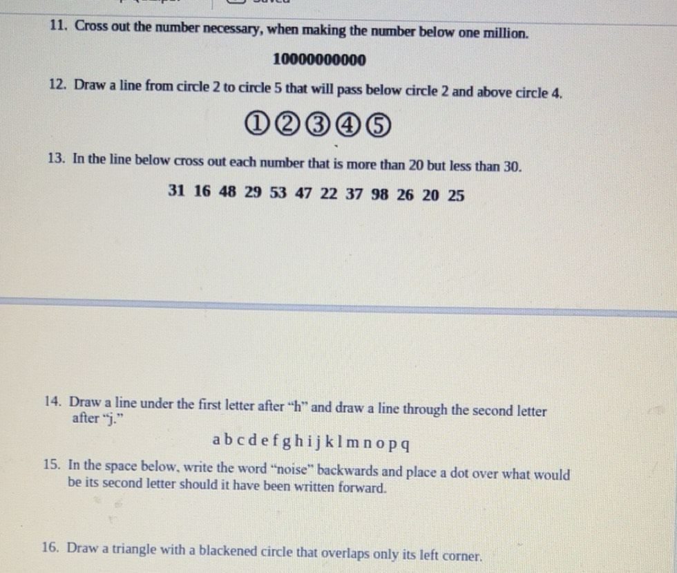 Solved: Cross out the number necessary, when making the number below ...