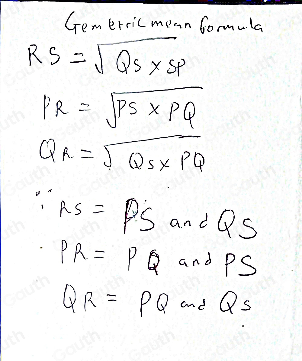 Solved: PQR , drag the correct side lengths to complete the table. PQ ...