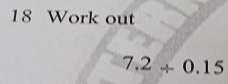 Work out
7.2/ 0.15