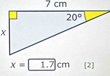 x=1.7cm [2]