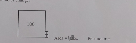 Area= Perimeter=