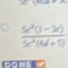  (6c^3(1-3c))/1/c^2(4d+5) 