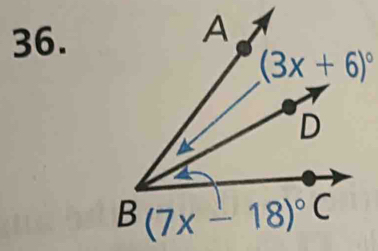 (3x+6)^circ 