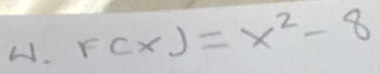 r(x)=x^2-8