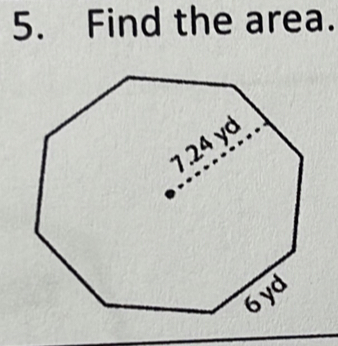 Find the area.