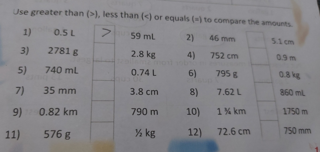 Use greater than () , less than () or eq
1