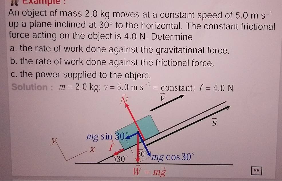 Selesai:Example : An object of mass 2.0 kg moves at a constant speed of ...