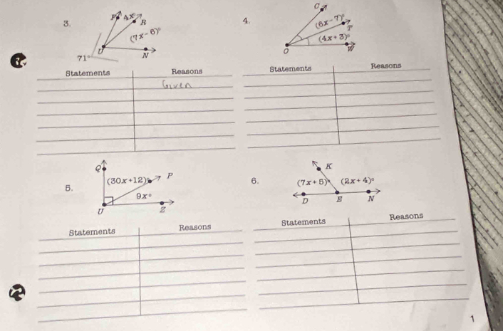 Statements Reasons Statements Reasons
6.
B.
Statements Reasons Statements Reasons
1