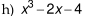 x^3-2x-4