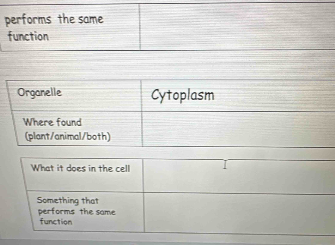 performs the same 
function