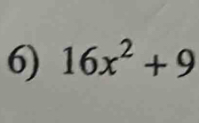 16x^2+9