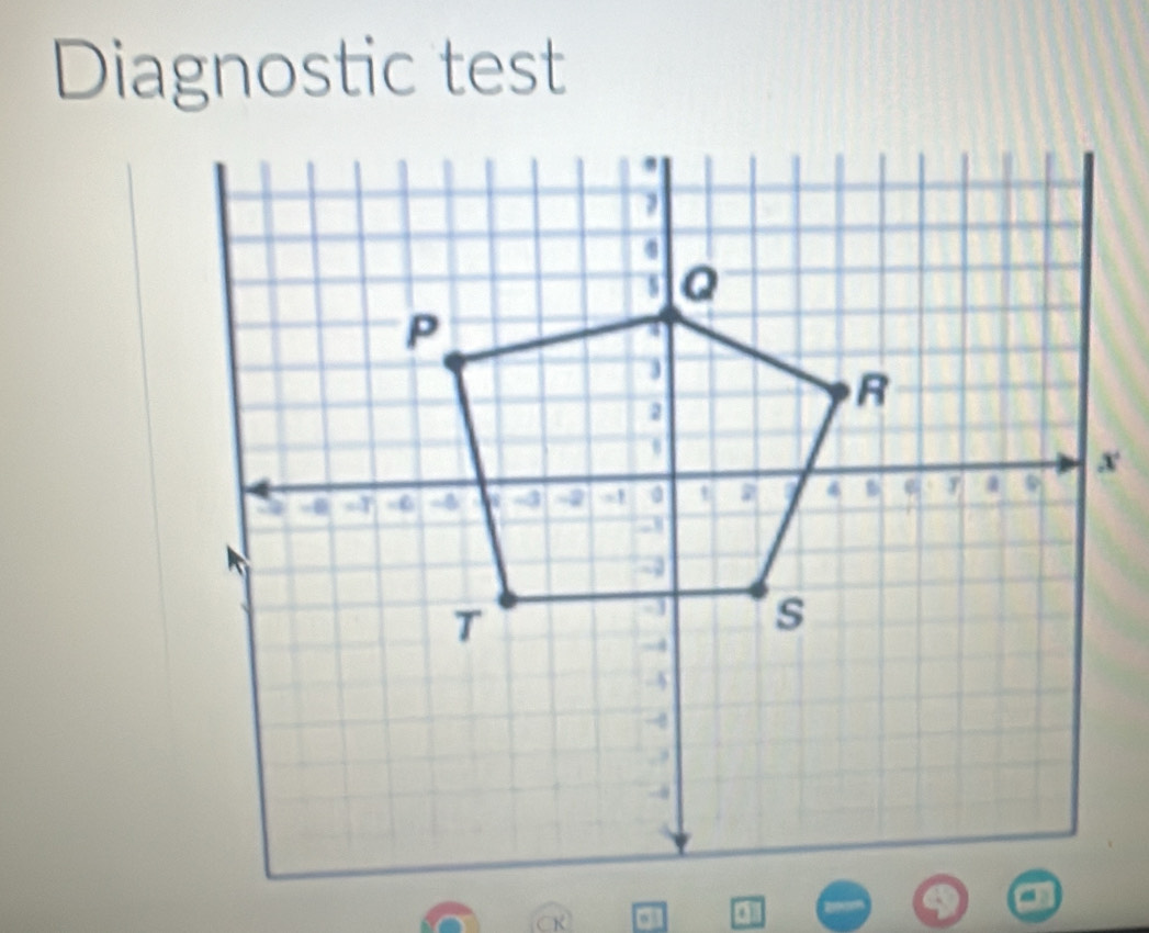 Diagnostic test 
