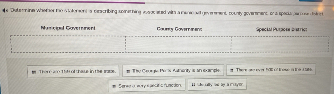 Solved: Determine whether the statement is describing something ...