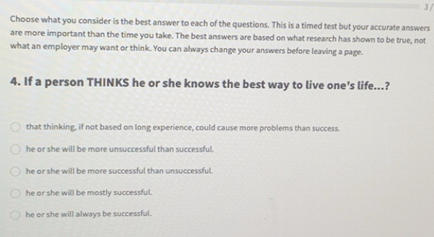 Solved: Choose what you consider is the best answer to each of the ...