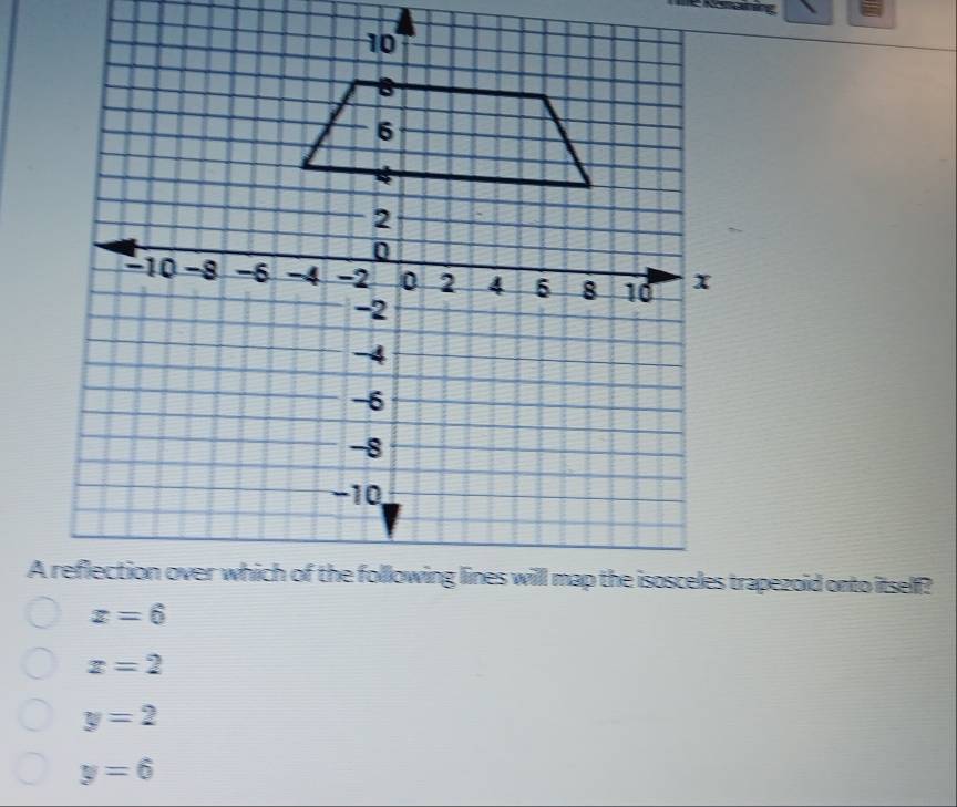 x=2
y=2
y=6