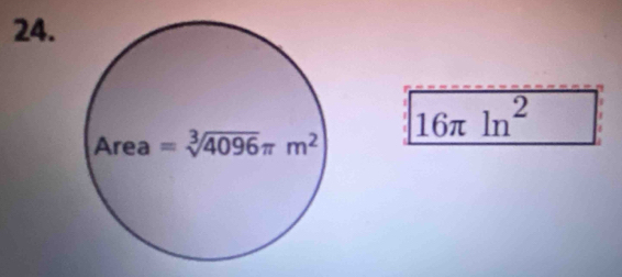 16π ln^2