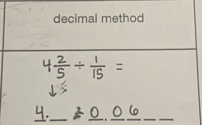 decimal method 
_ 
_ 
_ 
__