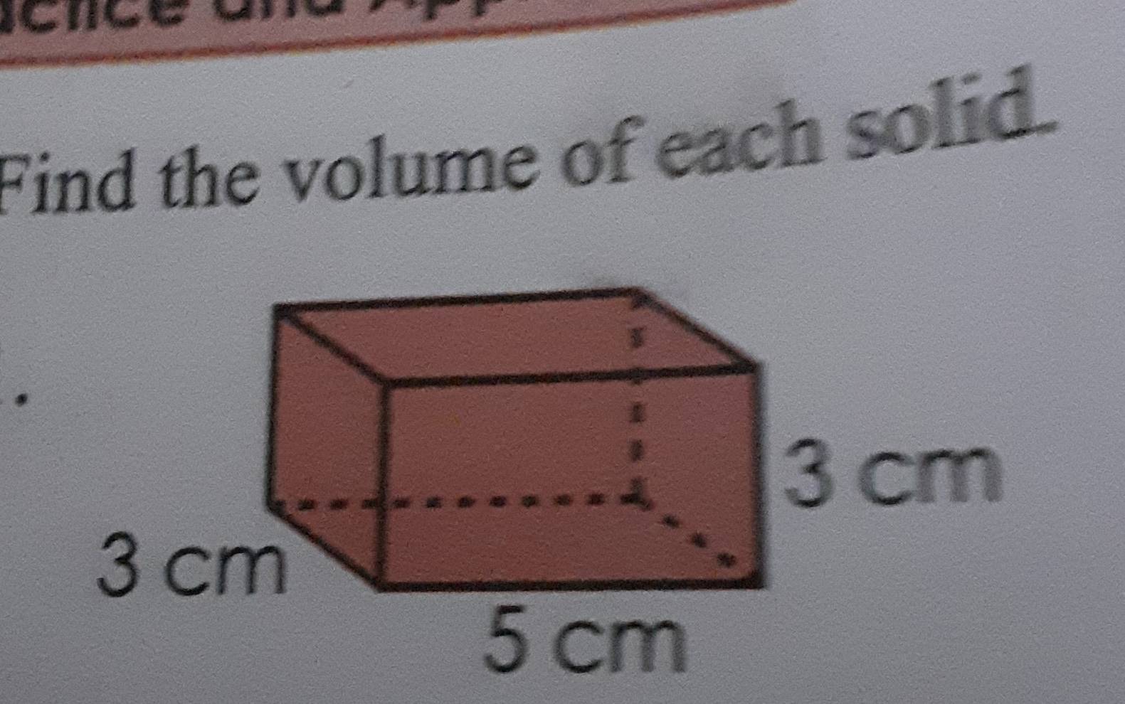 Find the volume of each solid.