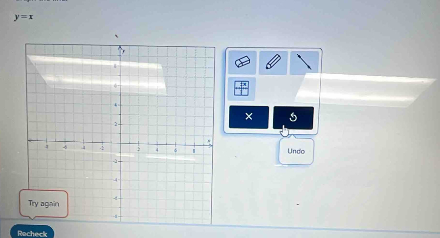 y=x
× 
Undo 
Recheck