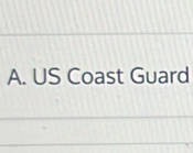 US Coast Guard