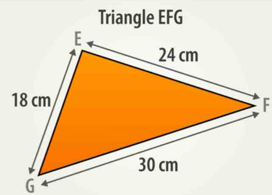 Triangle EFG