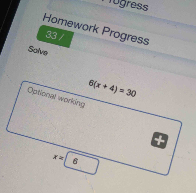 mogress
Homework Progress
33 /
Solve