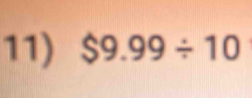 $9.99/ 10