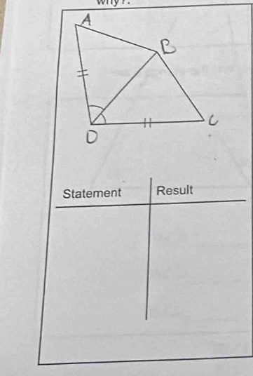 w ? 
Statement Result