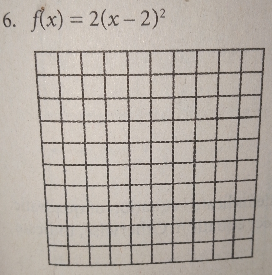 f(x)=2(x-2)^2